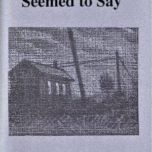 Cover of "What the News Seemed to Say," a collection of poems by S. Stephanie (2015), featuring a textured image of a building and trees.
